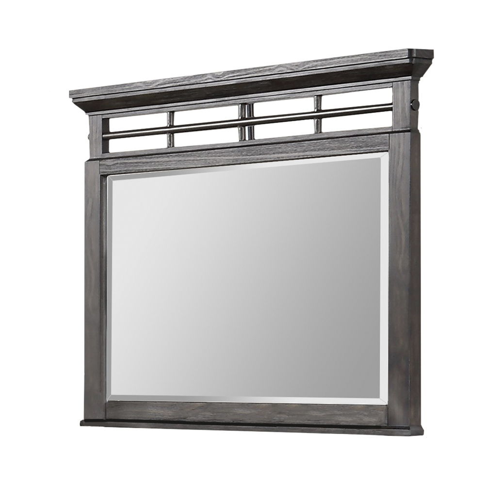 Mirror - Mahogany Bernards Furniture