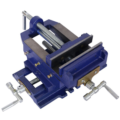 Industrial Quality Cross Slide Vise, Drill Press Metal Milling 2 Way X - Y Daily Nest