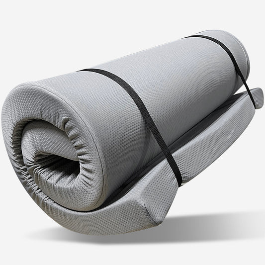 Memory Foam Camping Mattress, Portable Comfort With Water Resistant Cover Daily Nest