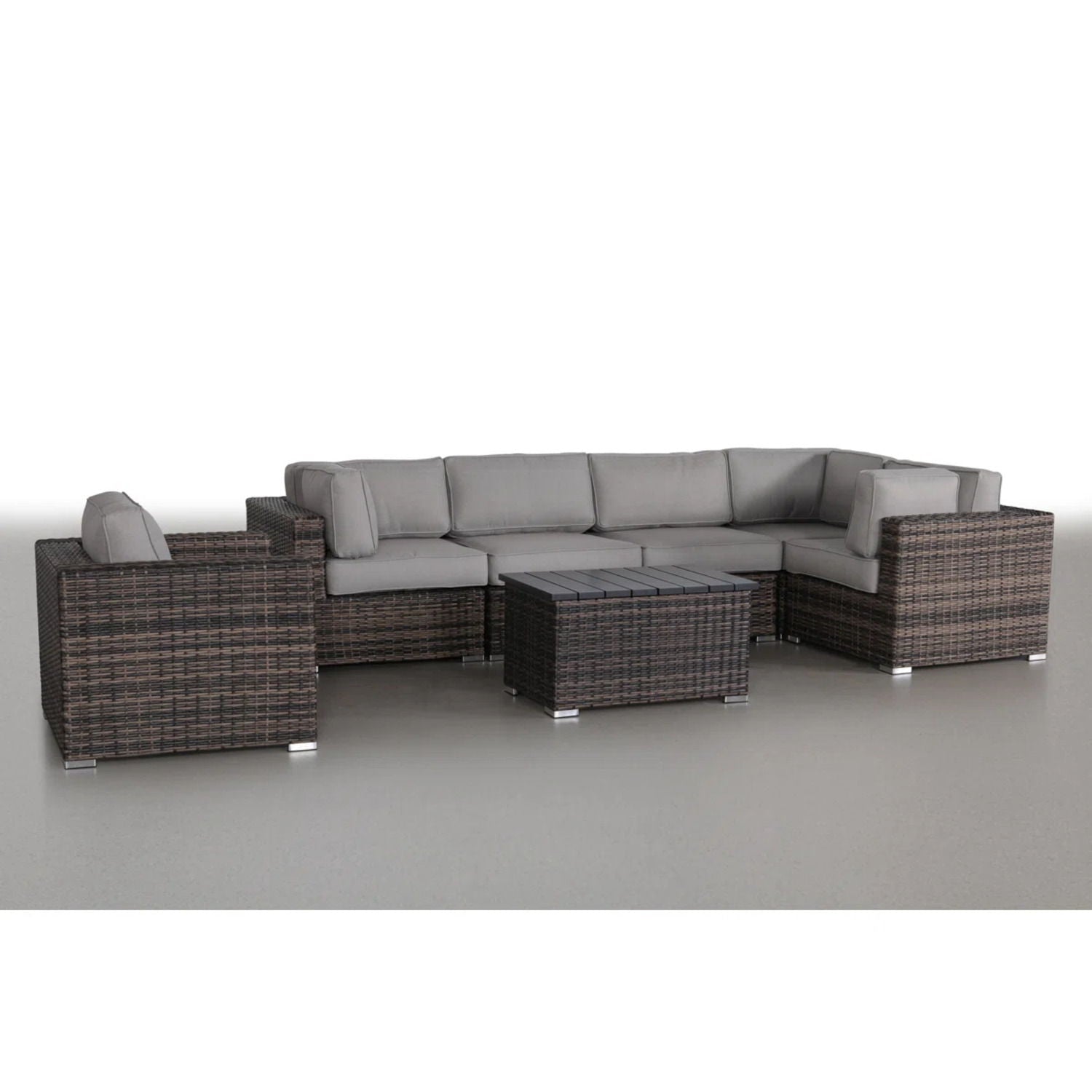 Sectional, Stylish Entertainment, Outdoor Living LSI Patio Furniture