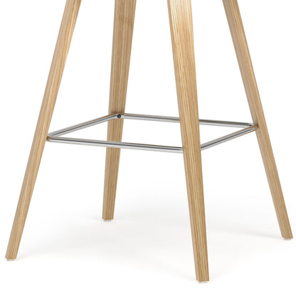 Randolph Bentwood - Upholstered Counter / Bar Height Stool (Set of 2) Simpli-Home