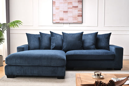Luxe - Oversized 2 Piece Sectional Couches For Living Room, L Shaped Sofa With Chaise US Pride