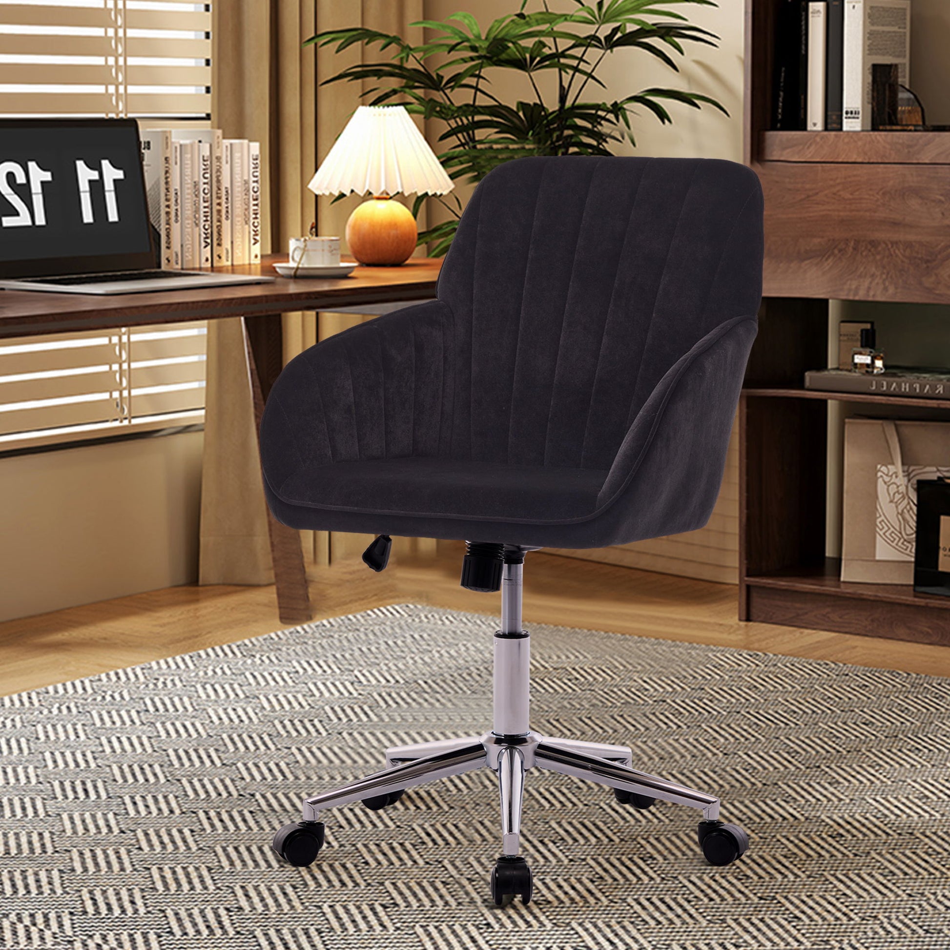Adjustable Ergonomic Office Chair, Swivel Backrest Seat Home Essentials