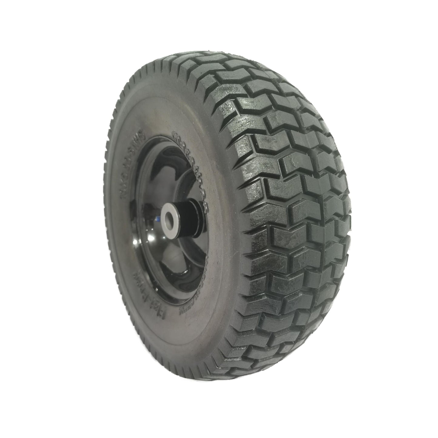 Flat Free Tire And Wheel Assemblies For Riding Lawn Mowers With 3" Hub - Black Daily Nest