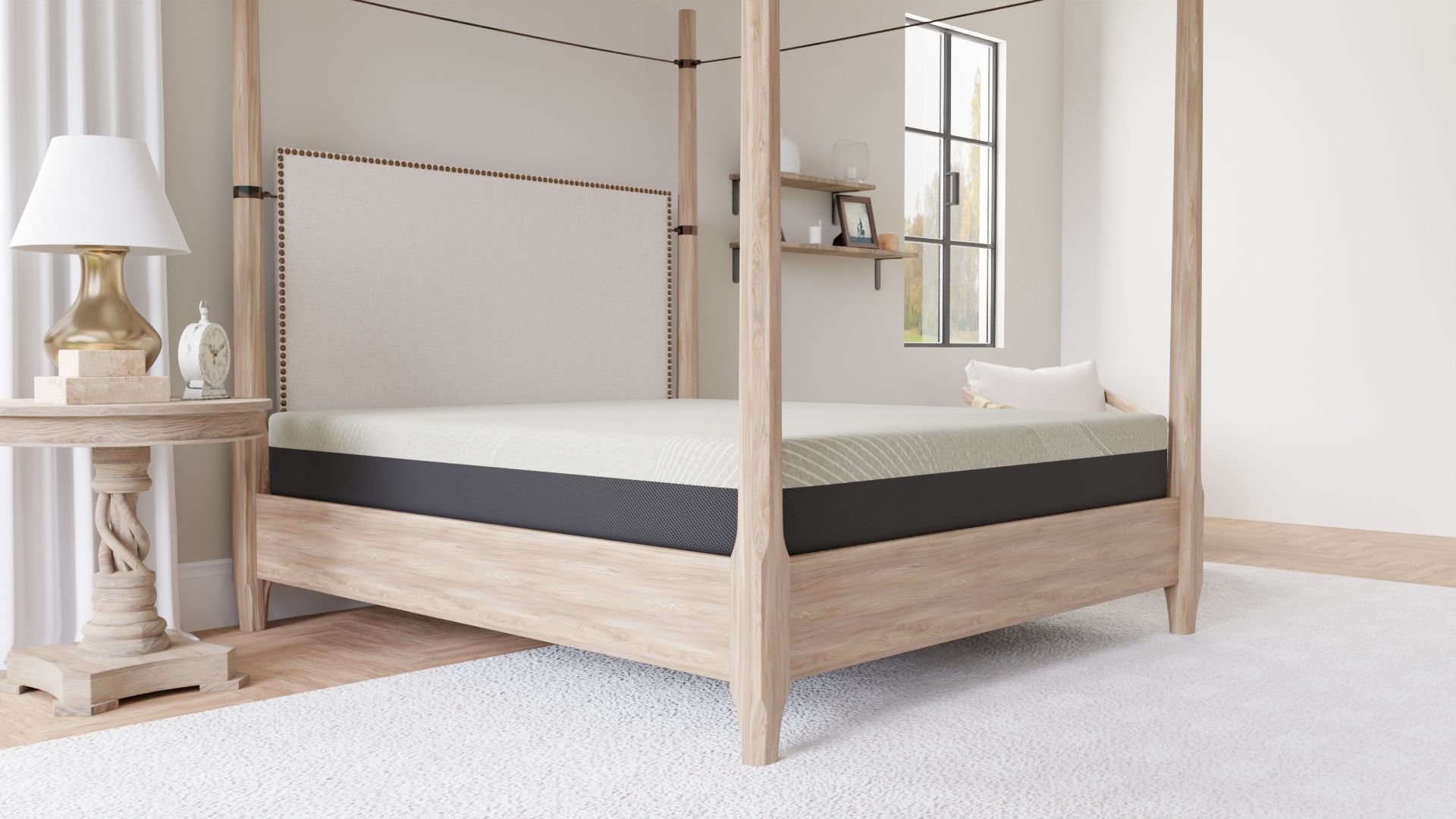 8" Comfort Series Firm Gel Memory Foam Tight Top Mattress Omne Sleep