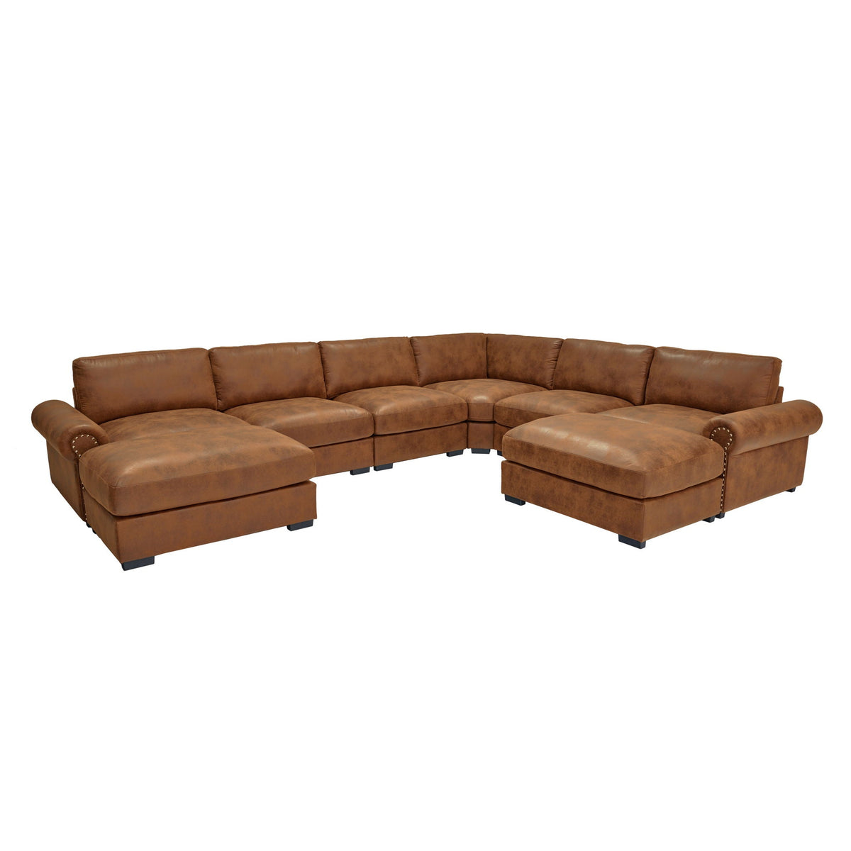 Modular Sectional - Brown Home Essentials