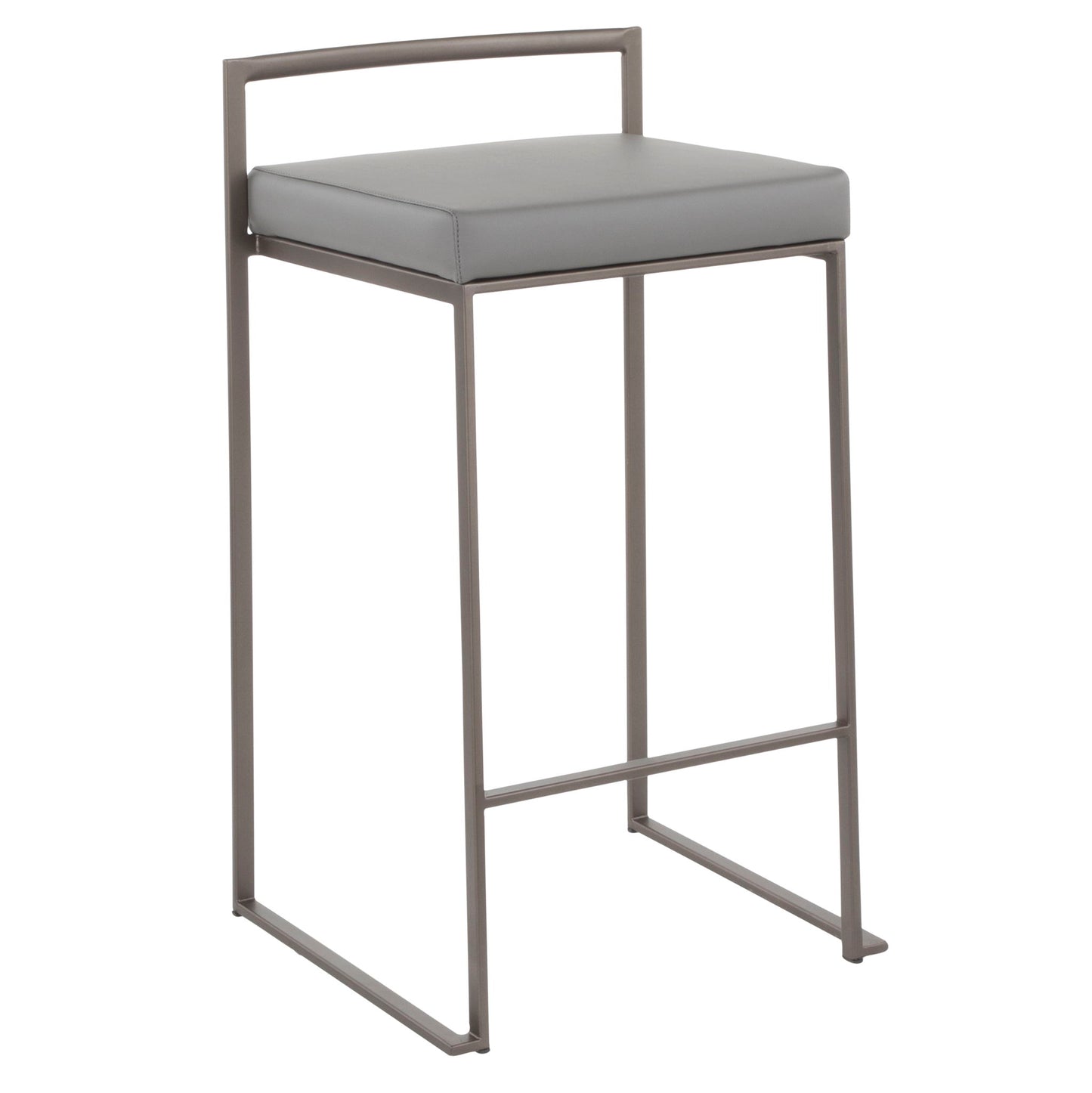 Fuji - Industrial Stackable Counter Stool Elegant Design Lumi Source
