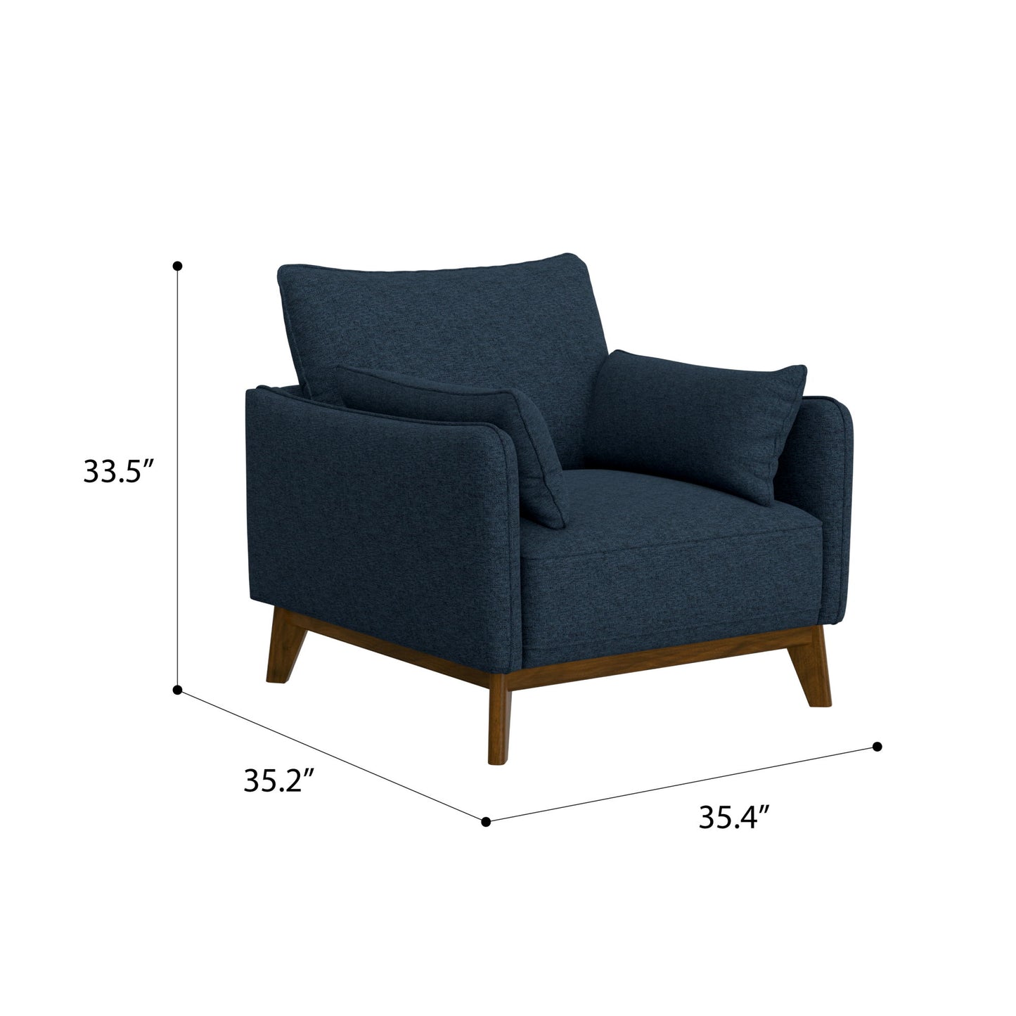 Chair - Blue Emerald Home