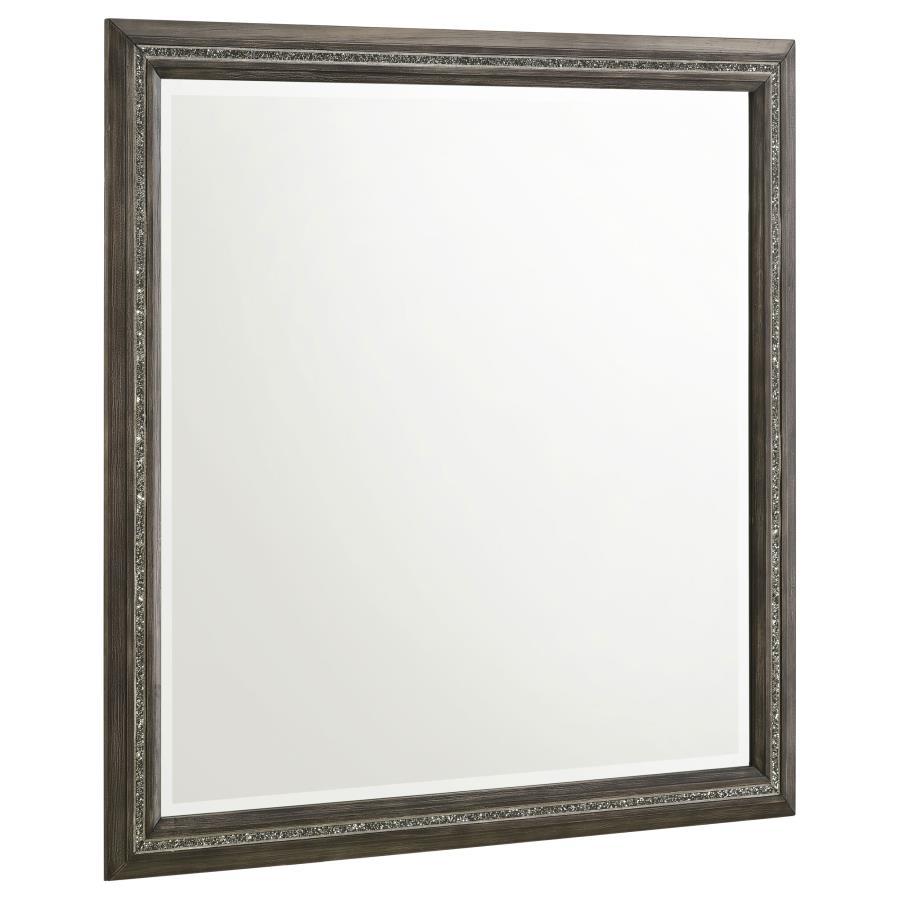 Janine - Dresser Mirror - Gray