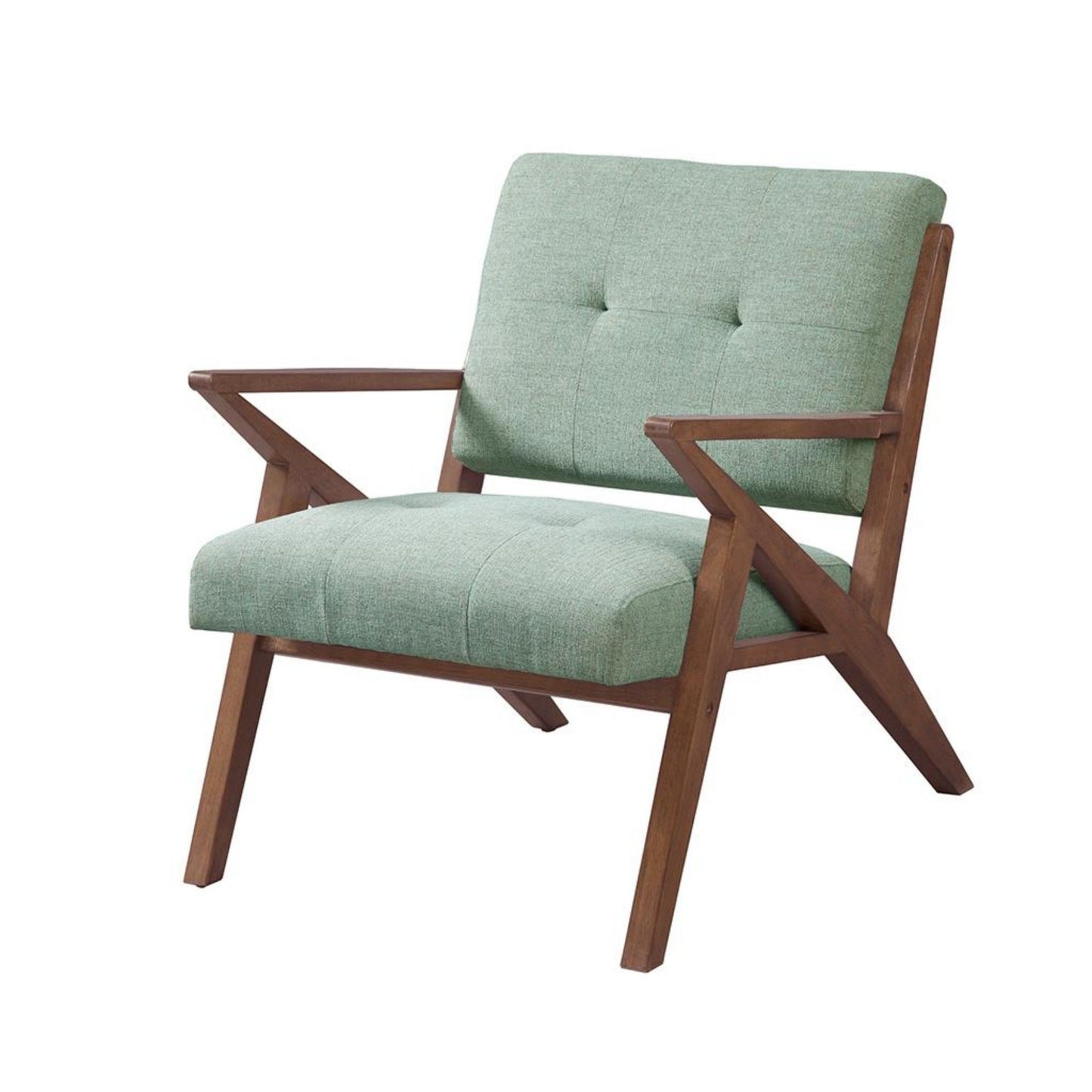 Lounge Chair With Tufted Upholstery And Solid Frame JLA