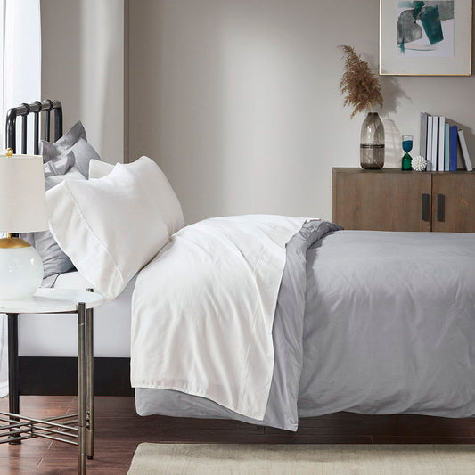 California King Sheet Set - White Madison Park