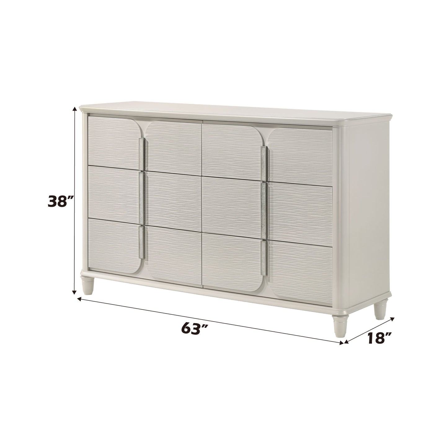 Laveda - Dresser - White Acme