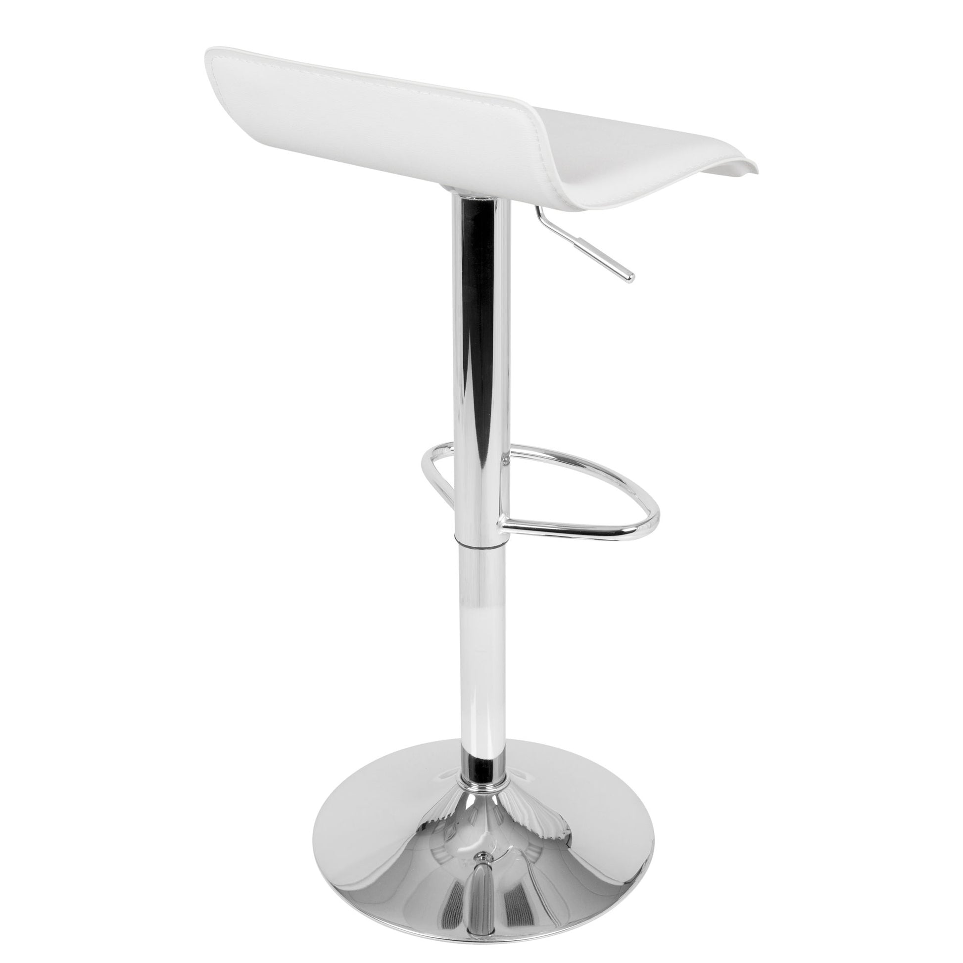Ale - Contemporary Adjustable Barstool (Set of 2) Lumi Source