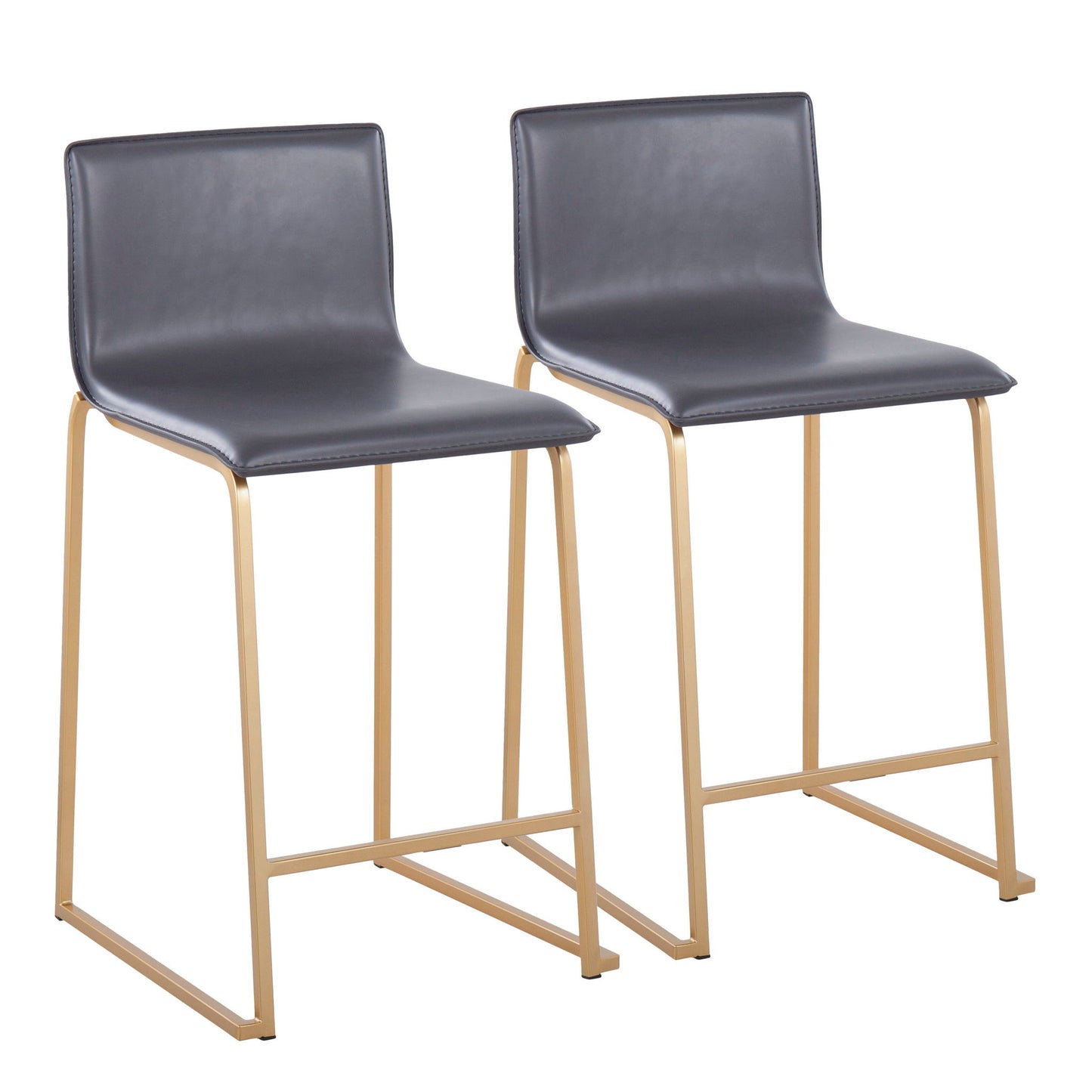 Mara - Contemporary Counter Stool Elegant Design (Set of 2) Lumi Source