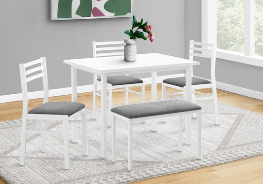 Dining Set, 5 Pieces Set, Rectangular, Small, Contemporary & Modern 8th Street