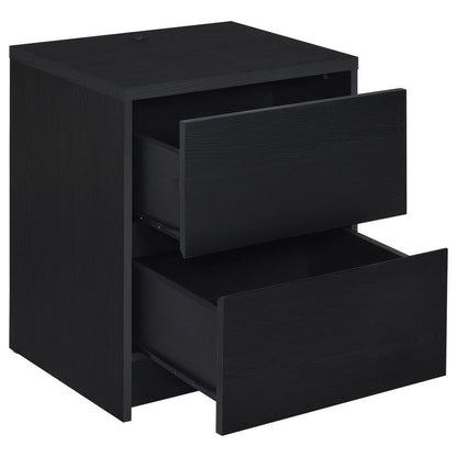Westpark - 2-Drawer Nightstand LED Lights And USB Coaster Fine Furniture