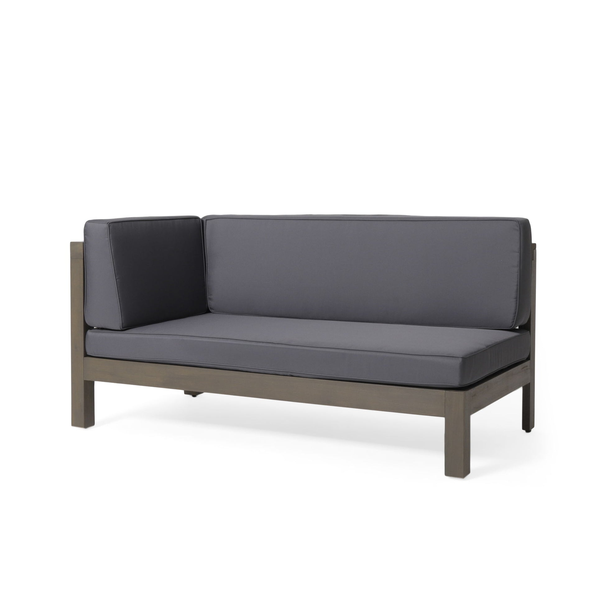 Brava - X Back Corner Bench Noble House