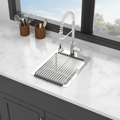 Stainless Steel Drop In Kitchen Sink, Topmount Daily Nest