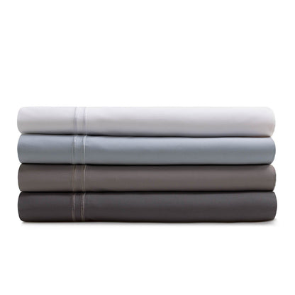 Woven Supima - Cotton Sheets - Split King - White Malouf