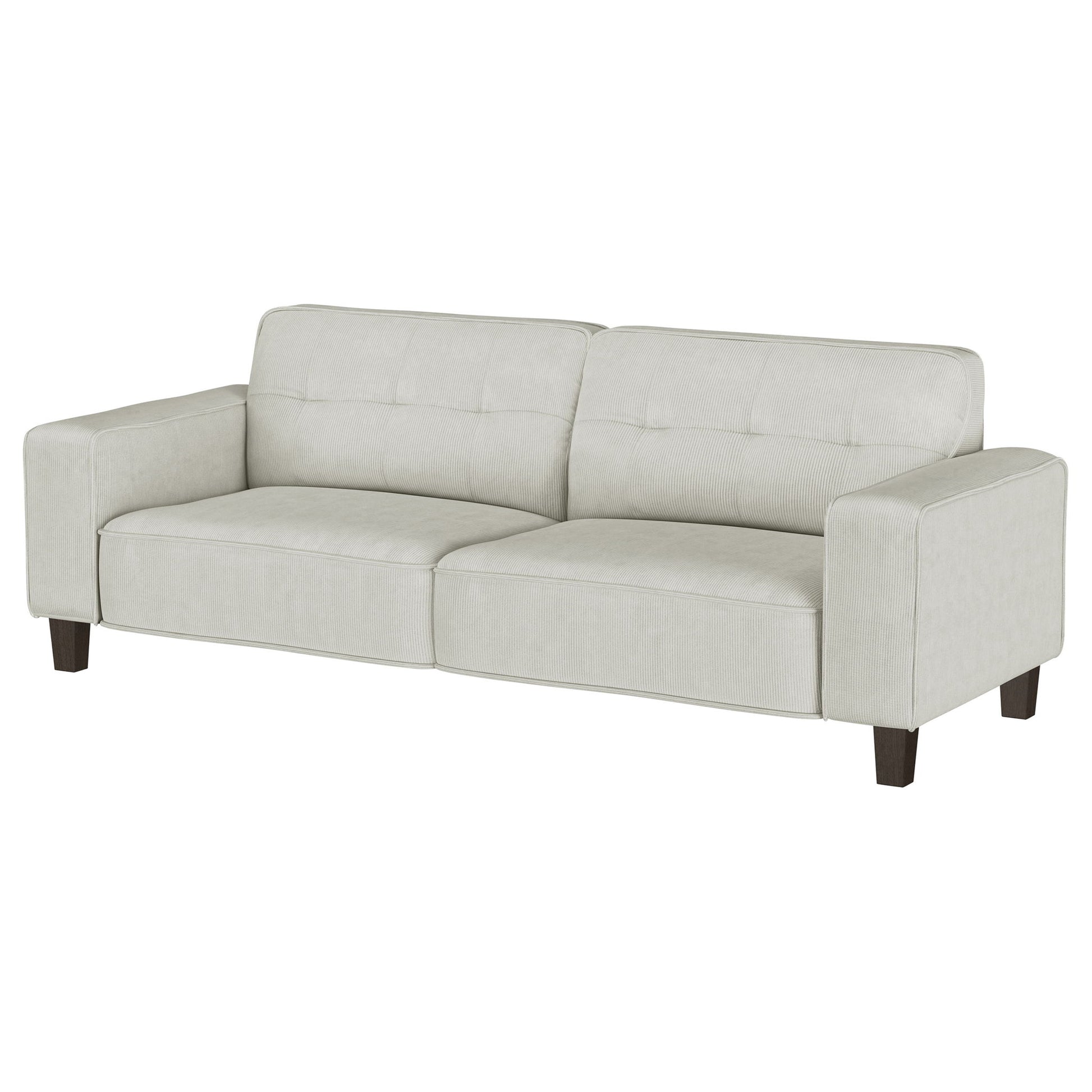Evoke - Upholstered Tufted Sofa - Greige Furniture Max