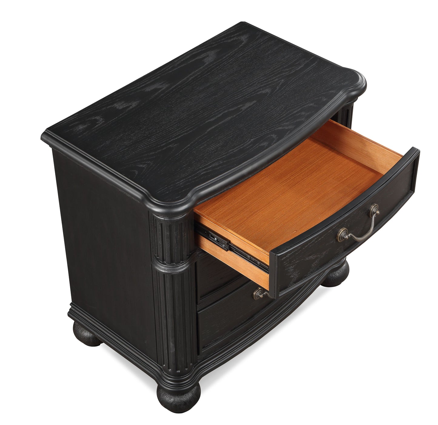 Kingsbury - Nightstand - Black