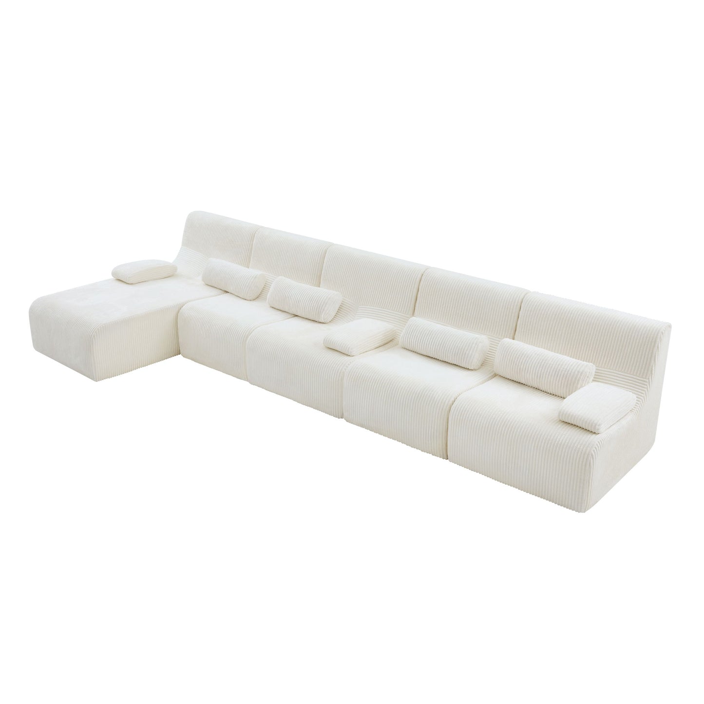 Oversized Sectional Sofa, Living Room Seating With Modular Design Hearth and Haven