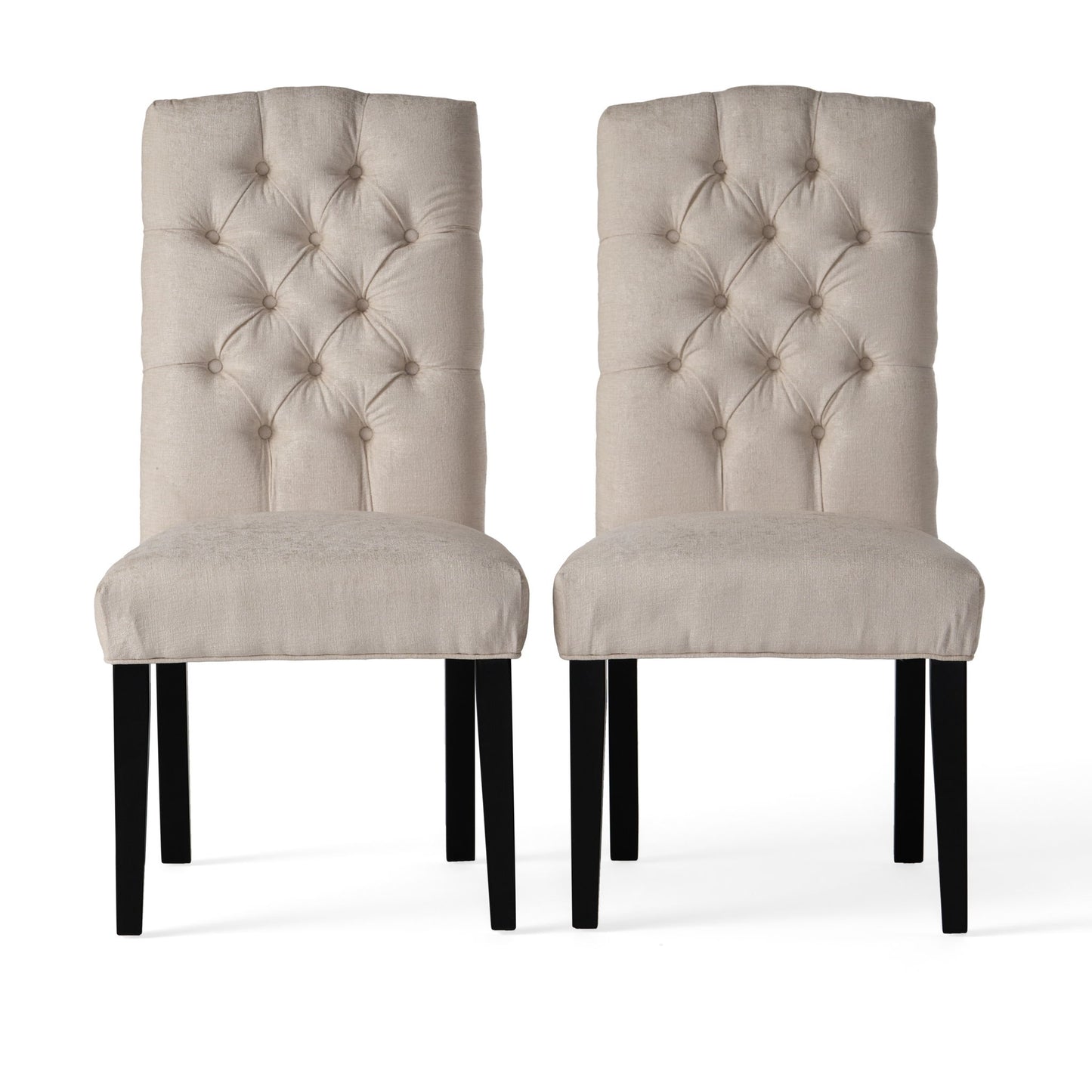 Harriet - Tufted Dining Chairs (Set of 2) Noble House