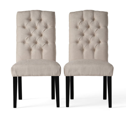Harriet - Tufted Dining Chairs (Set of 2) Noble House