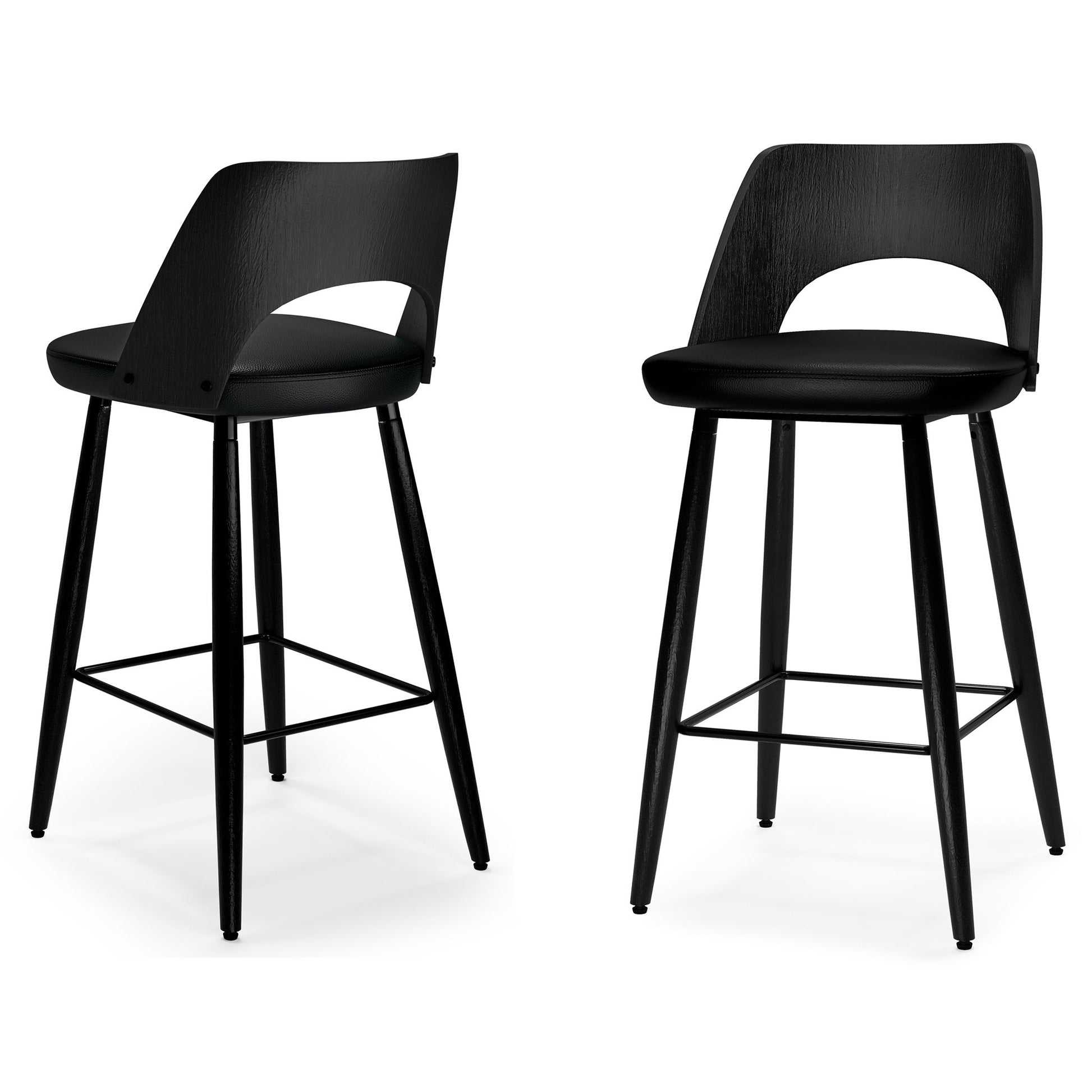 Callie - Upholstered Counter Height Stool (Set of 2) Simpli-Home