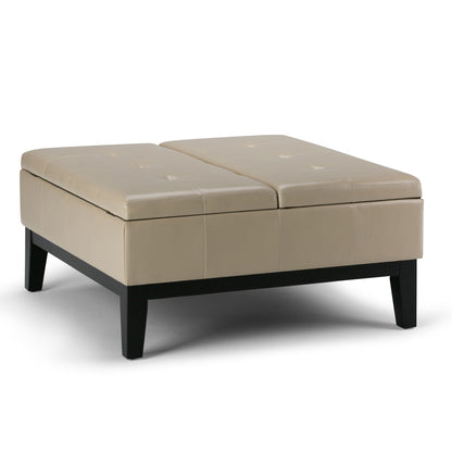 Dover - Multifunctional Lift Top Coffee Table Storage Ottoman Simpli-Home