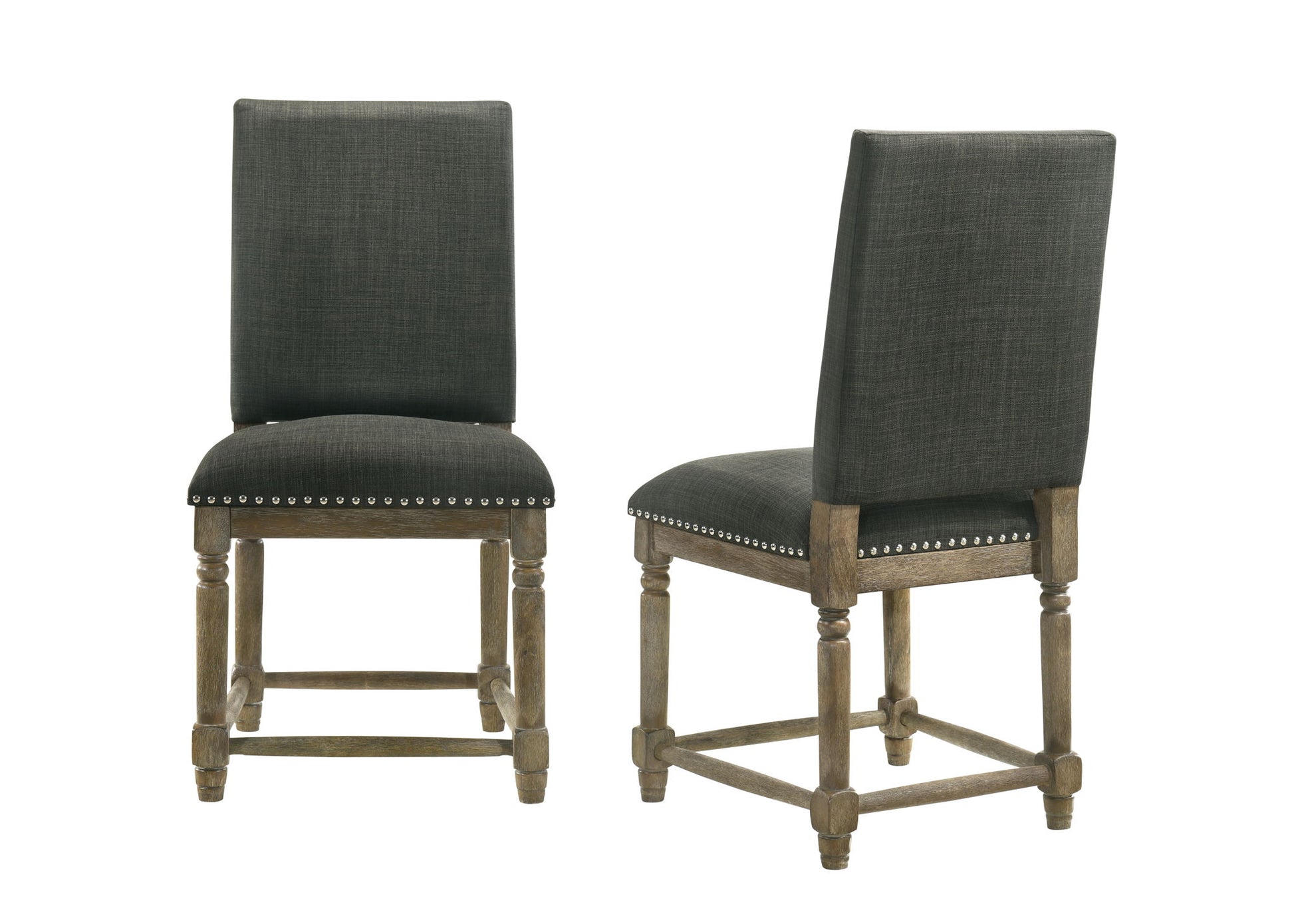 Everton - Fabric Chair With Nailhead Trim Lilola Home