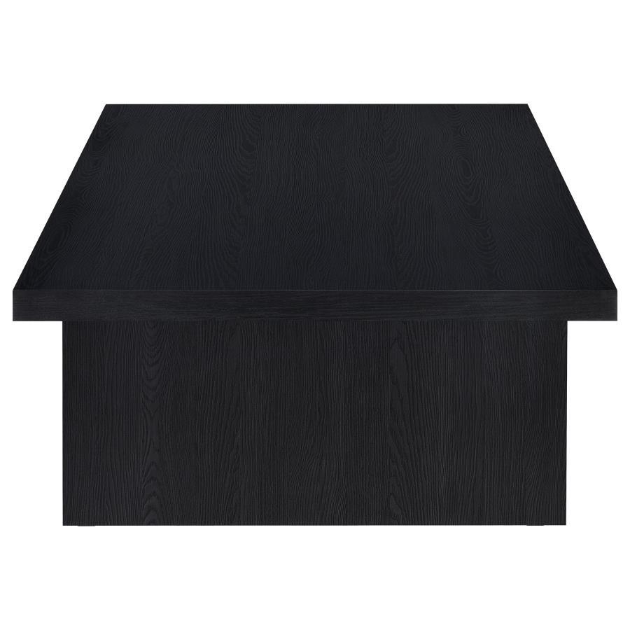 Max - Rectangular Engineered Laminate Coffee Table - Black Coaster Fine Furniture