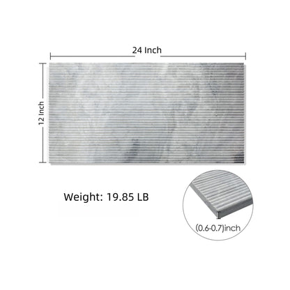 Textured Finished, 3D Tiles For Wall Decoration (Set of 4) Daily Nest