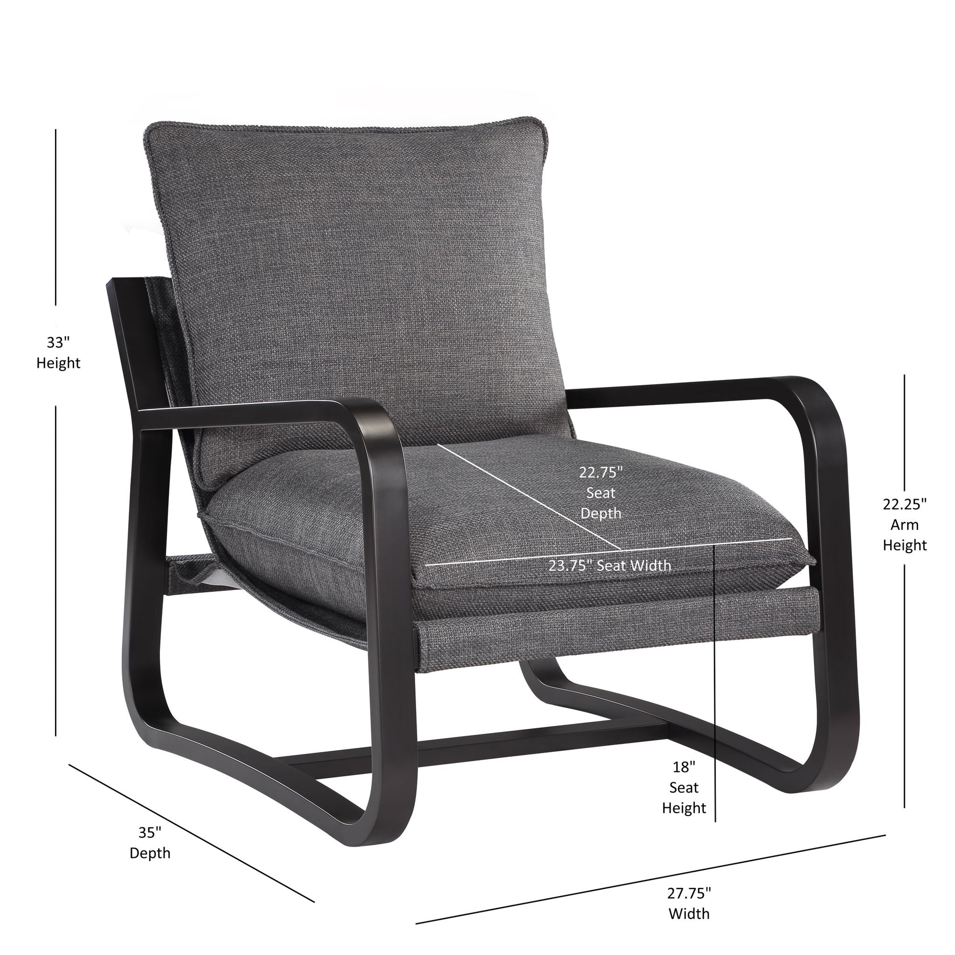 Blaire - Sling Chair Ridgecrest Home