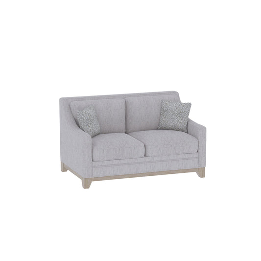 Loveseat With Casual Accent - Gray Emerald Home