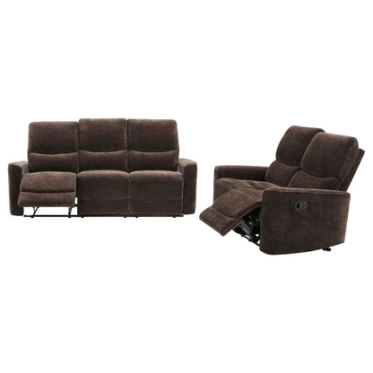 Trask - Reclining Sofa Set Furniture Max