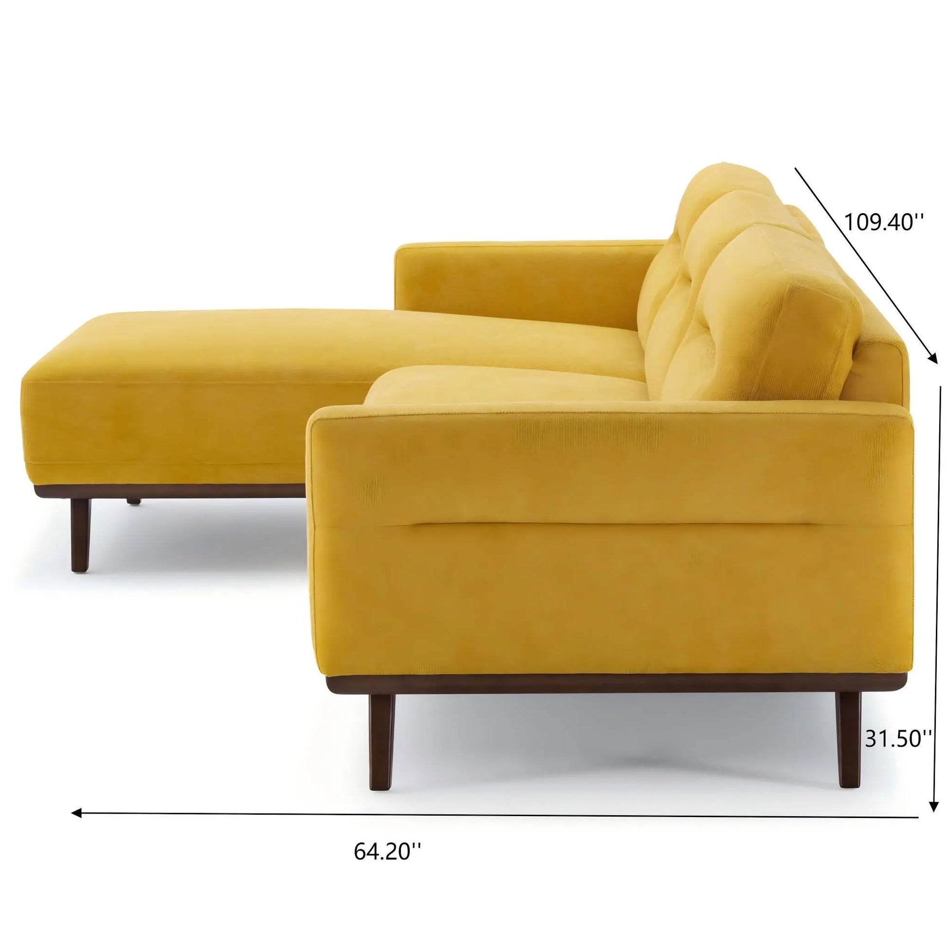 Ella - L-Shaped Sectional Couch Ashcroft Furniture