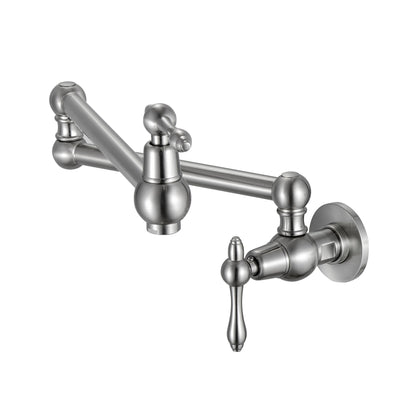Modern Design Pot Filler Faucet Wall Mount Kitchen Sink Faucet Folding Stretchable Daily Nest
