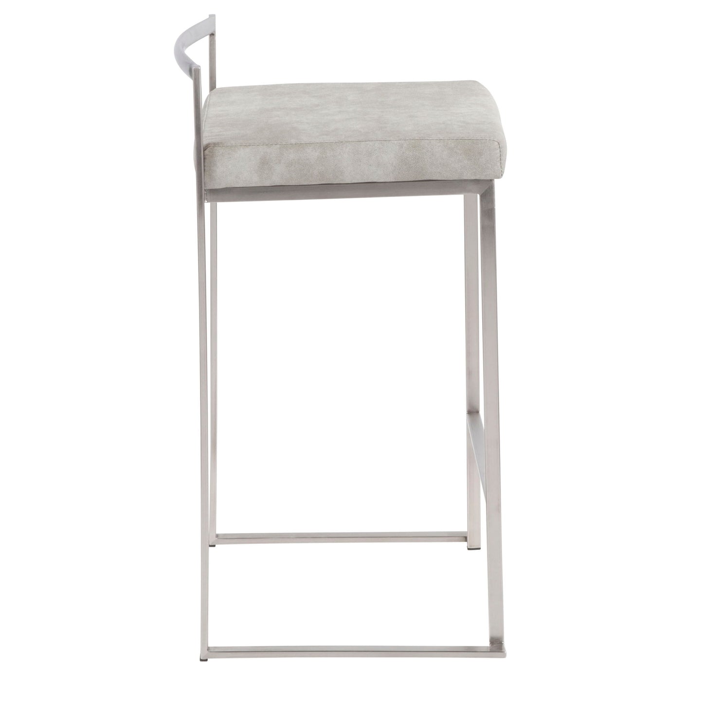 Fuji - Contemporary Elegant Stackable Counter Stool Set Lumi Source
