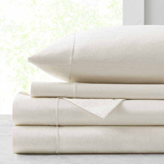 Luxury Egyptian - King Sheet Set - Ivory Croscill