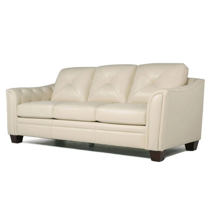 Modern Tufted Leather Sofa Nicelink