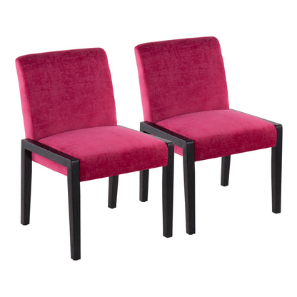 Carmen - Contemporary Elegant Design Chair (Set of 2) Lumi Source