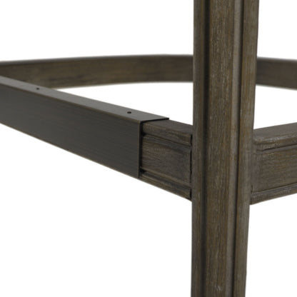 Paris - Farmhouse Counter Height Bar Stool With Backrest Jennifer Taylor Home