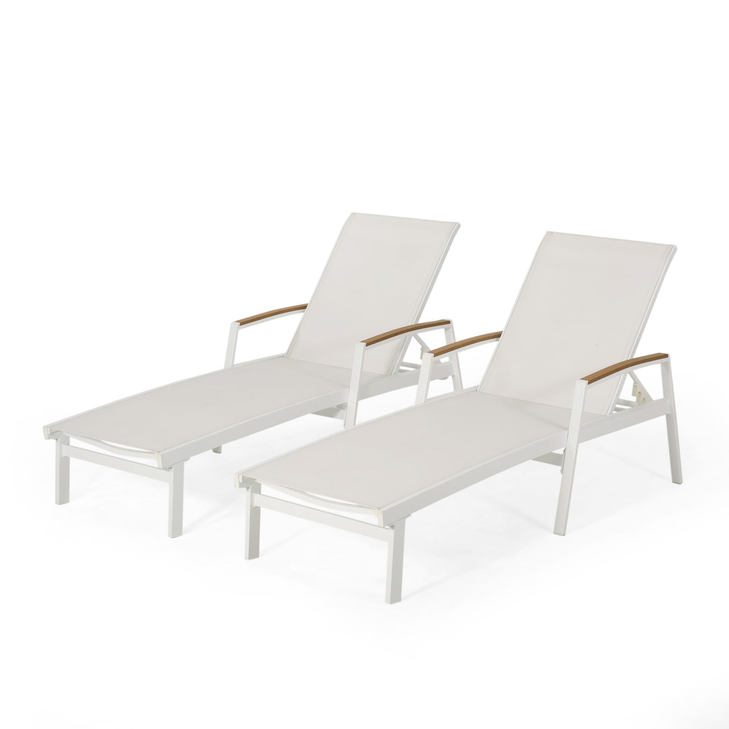 Oxton - Chaise Lounge Stylish Outdoor Seating Noble House