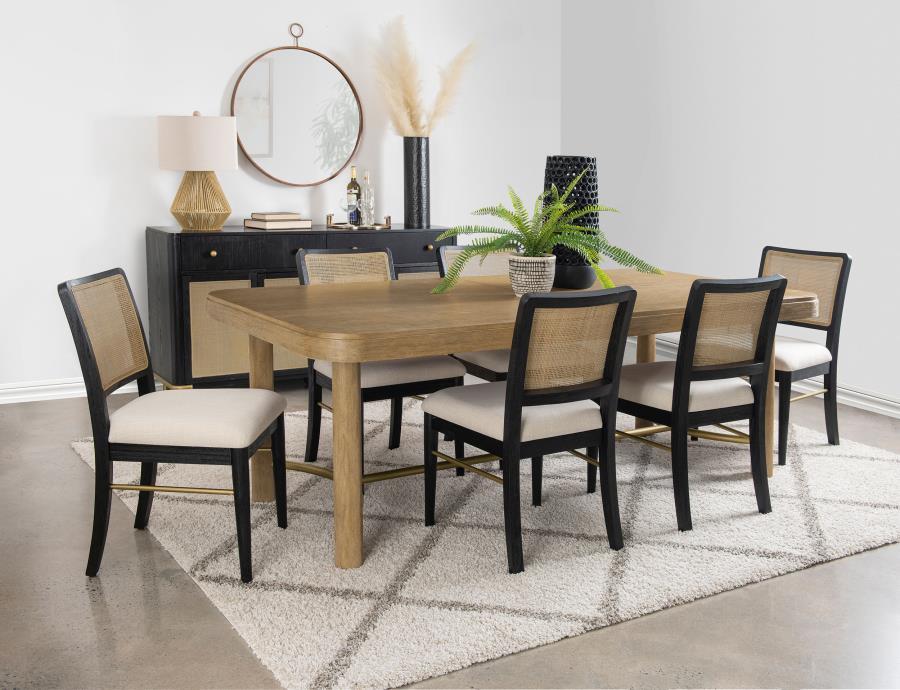 Arini - Extension Leaf Dining Table Set Coaster Fine Furniture