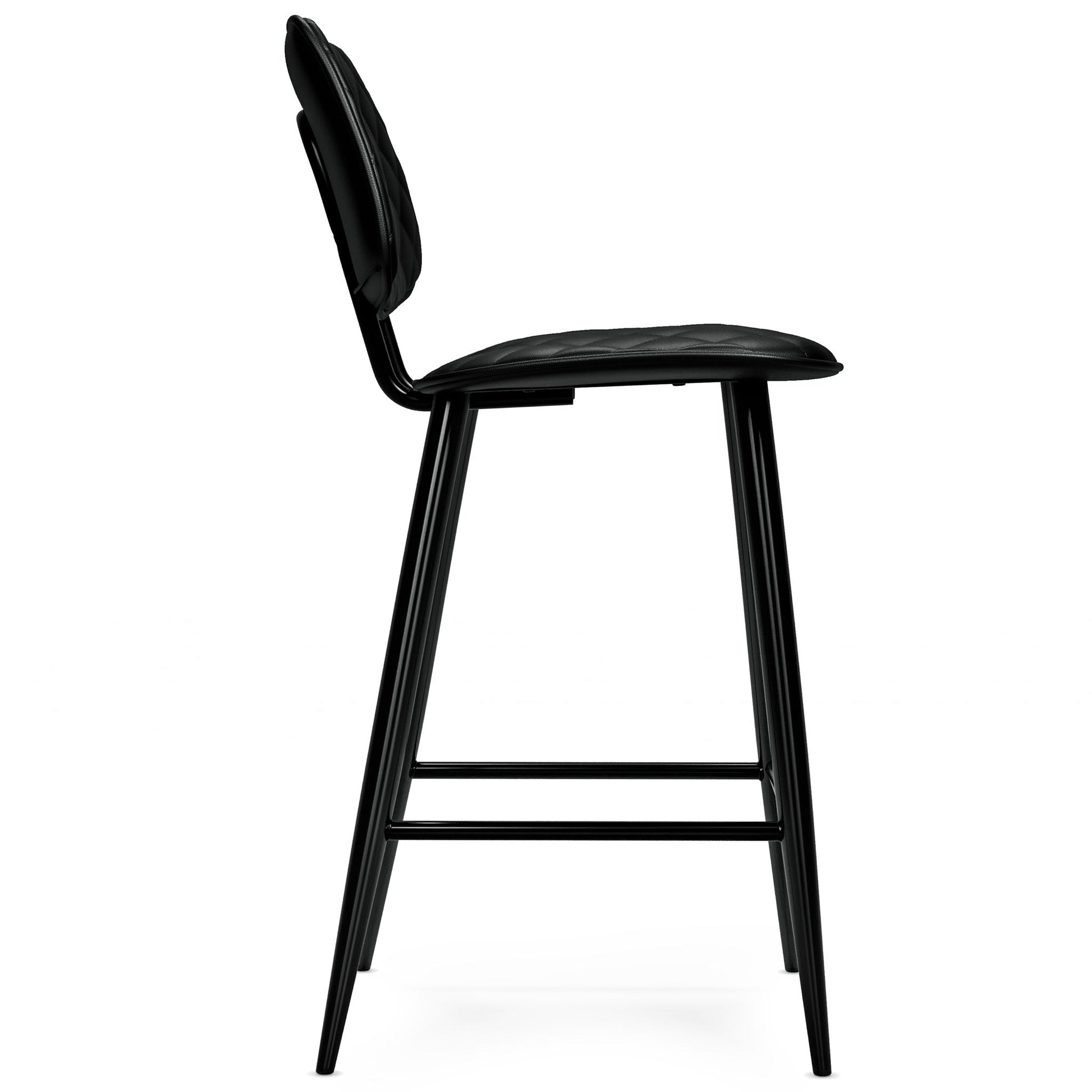 Raya - Upholstered Counter Height Stool (Set of 2) Simpli-Home