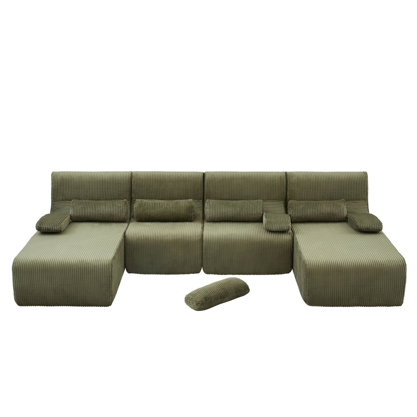 Oversized Sectional Sofa, Living Room Seating With Modular Design Hearth and Haven