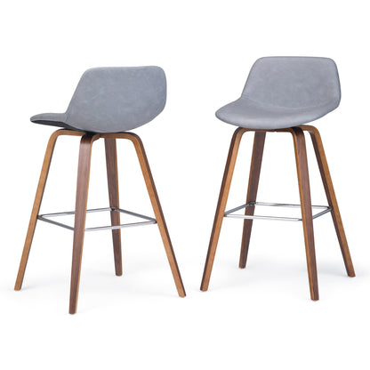 Randolph Bentwood - Counter / Bar Height Stool (Set of 2) Simpli-Home