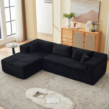 Modular Sofa With Golden Square Legs Home Essentials