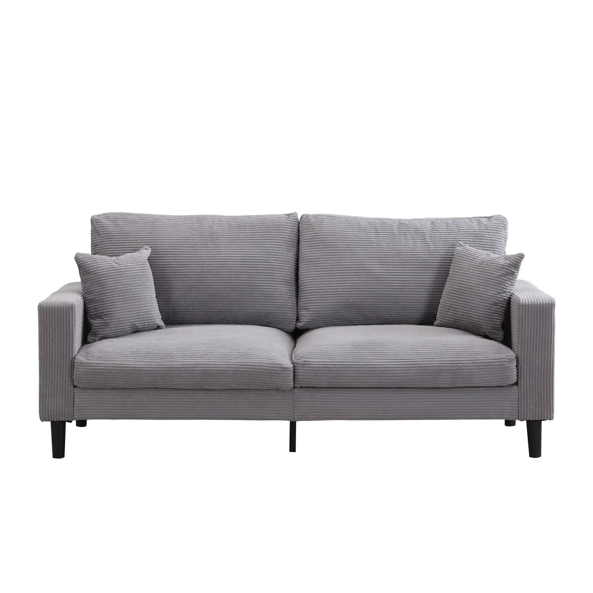 Modern Upholstered 3 Seat Sofa, High Resilience Home Essentials